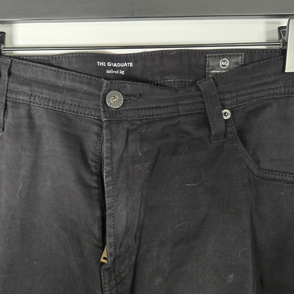 Ag Adriano Goldschmied The Graduate Tailored Leg Men's Black Jeans